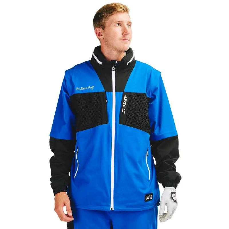 men's parka coat with pocketsMens Malbon X Spyder - Old Glory