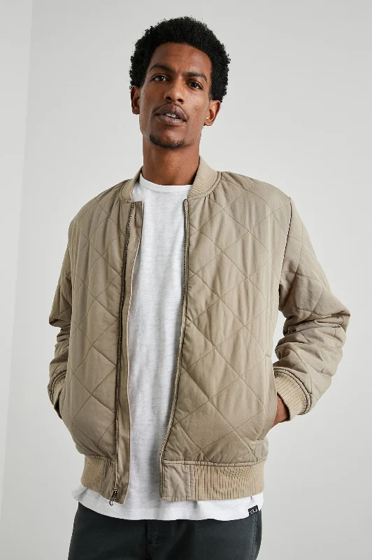 men's tailored wool coatPENINSULA JACKET - VINTAGE KHAKI