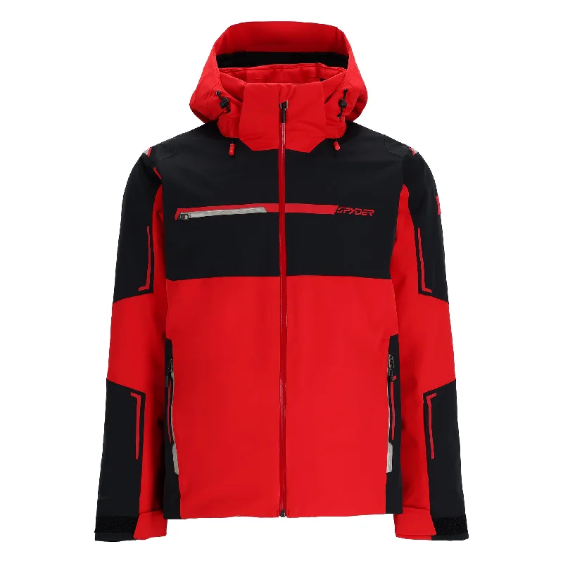 men's casual blazer with pocketsMens Titan - Spyder Red