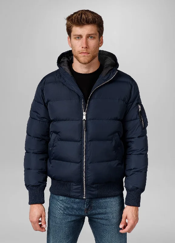 men's casual bomber jacketMen's winter hooded jacket Gopher