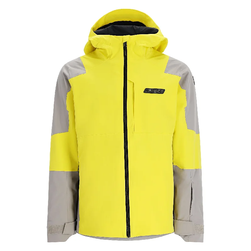 men's fleece jacket for hikingMens Taos - Acid Yellow