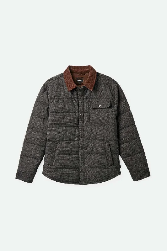 men's waterproof parka coatCass Menswear Jacket - Mixed Tweed
