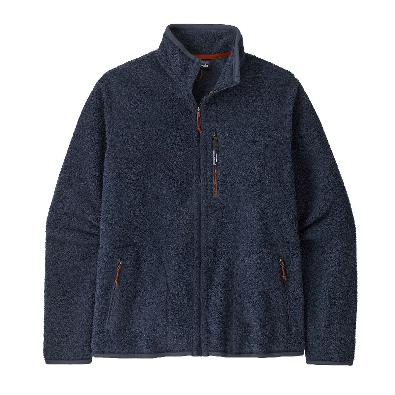 men's bomber jacket with fur collarMen's Reclaimed Fleece Jacket
