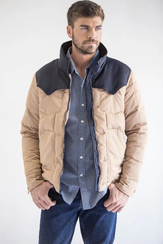 Navy/Tan