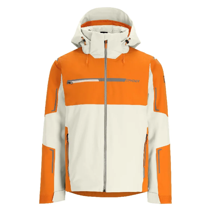 men's fleece jacket for hikingMens Titan - Orange Shock