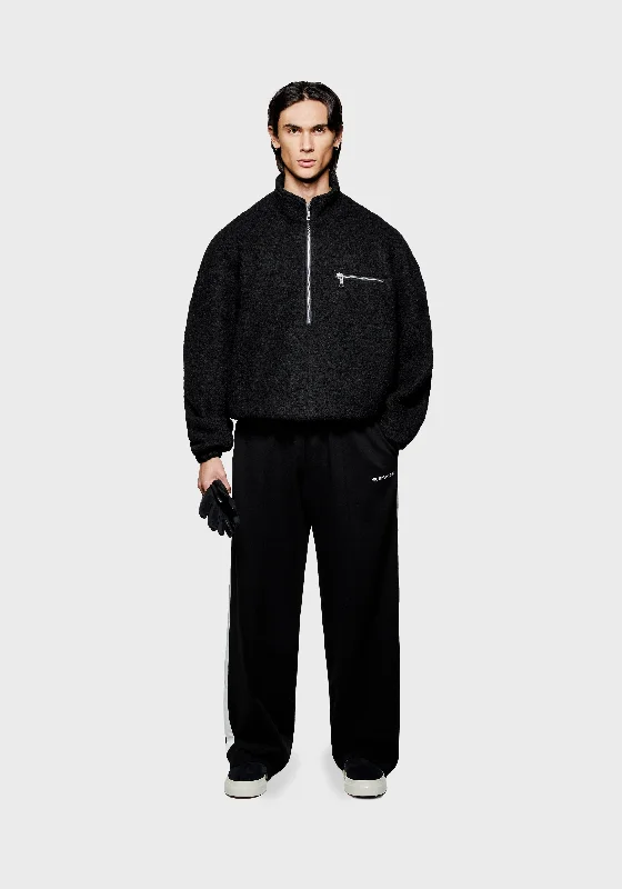 men's fleece jacket for hikingMKI BOUCLE QUARTERZIP