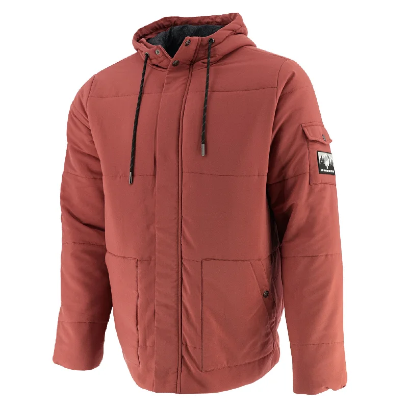 men's leather motorcycle jacketFord Bronco Men's Quilted Jacket