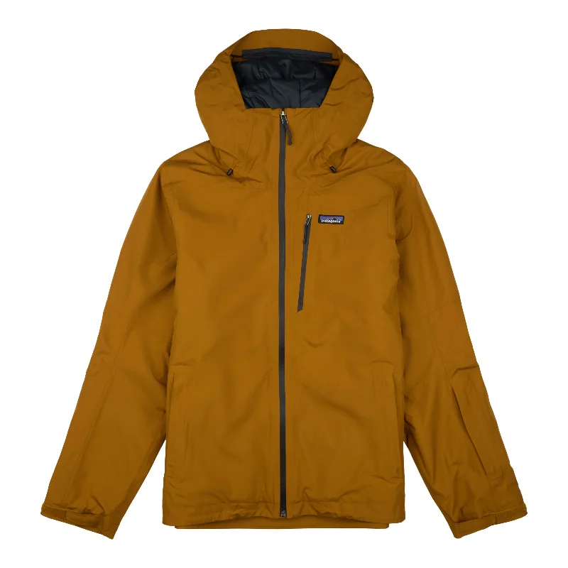 men's leather jacket with quilted liningMen's Insulated Powder Town Jacket
