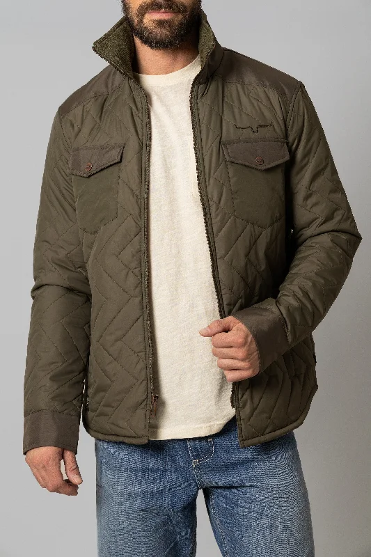 men's tailored wool coat with beltSkink Jacket
