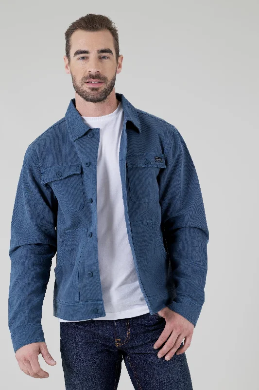 men's shearling coat with pocketsRough Stock Jacket