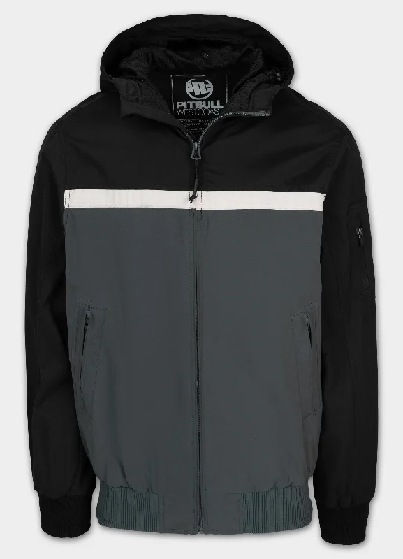 men's peacoat with removable fur collarMen's hooded jacket 2 Color Longwood