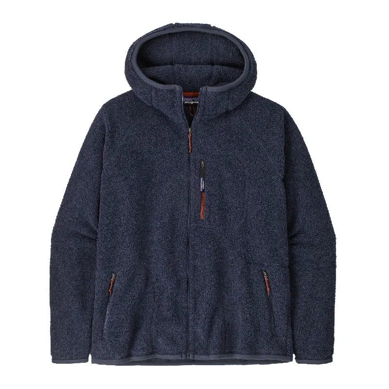 men's shearling coat for extreme coldMen's Reclaimed Fleece Hoody
