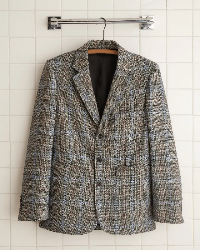 men's varsity jacket with lettersHoundstooth Pigment Suit Jacket - 38