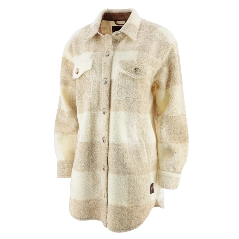 men's denim trucker jacketFord Bronco Women's Plaid Shirt Jacket