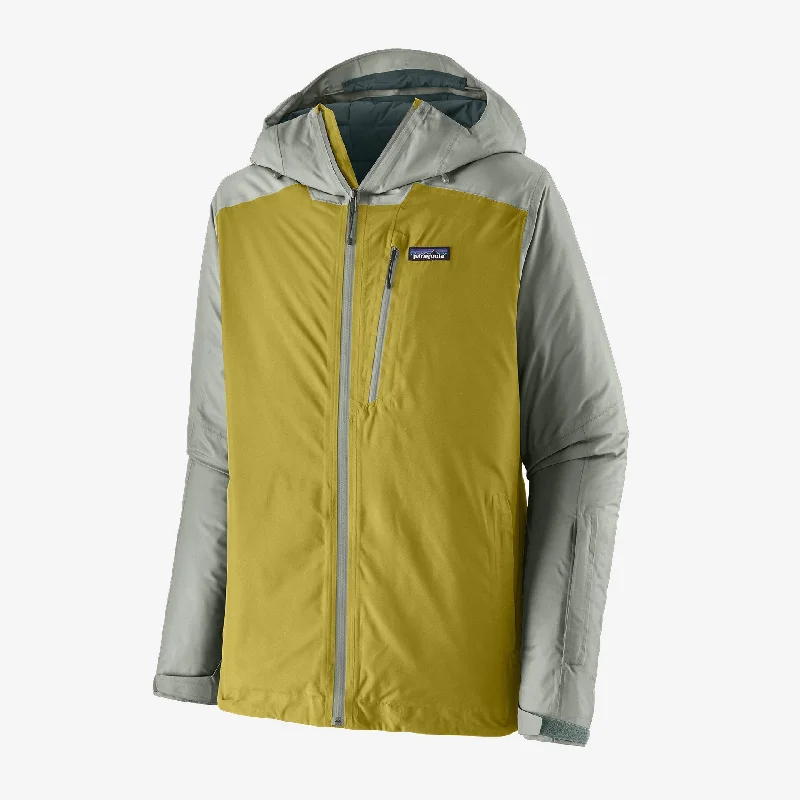 men's leather jacket with zip-out liningMen's Insulated Powder Town Jacket