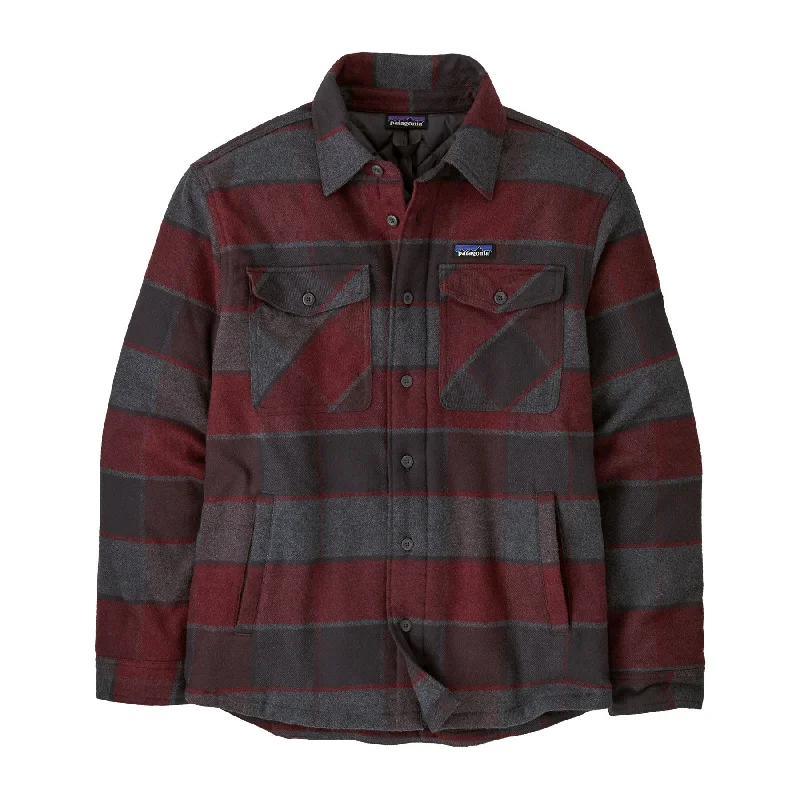men's quilted vest with pocketsMen's Lightweight Insulated Fjord Flannel Shirt