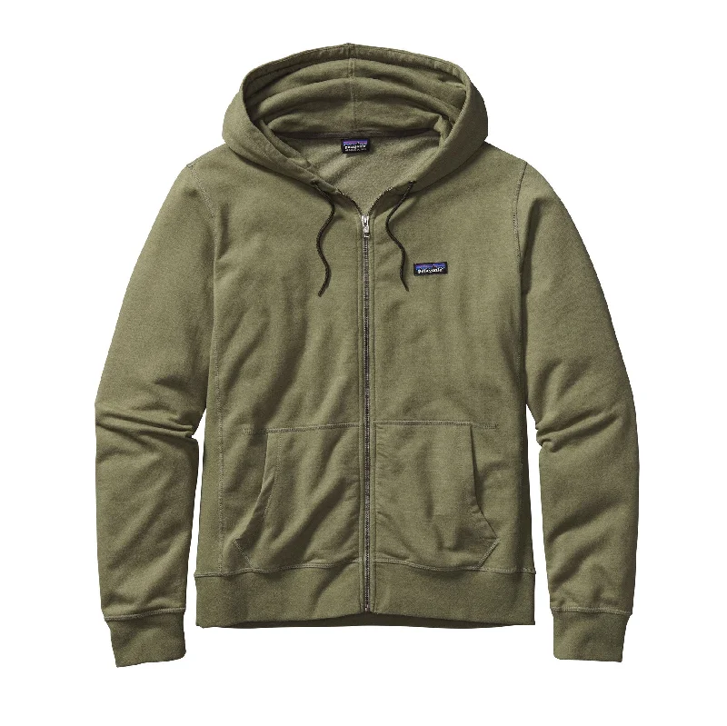 men's casual peacoat with pocketsMen's Lightweight Full-Zip Hoody