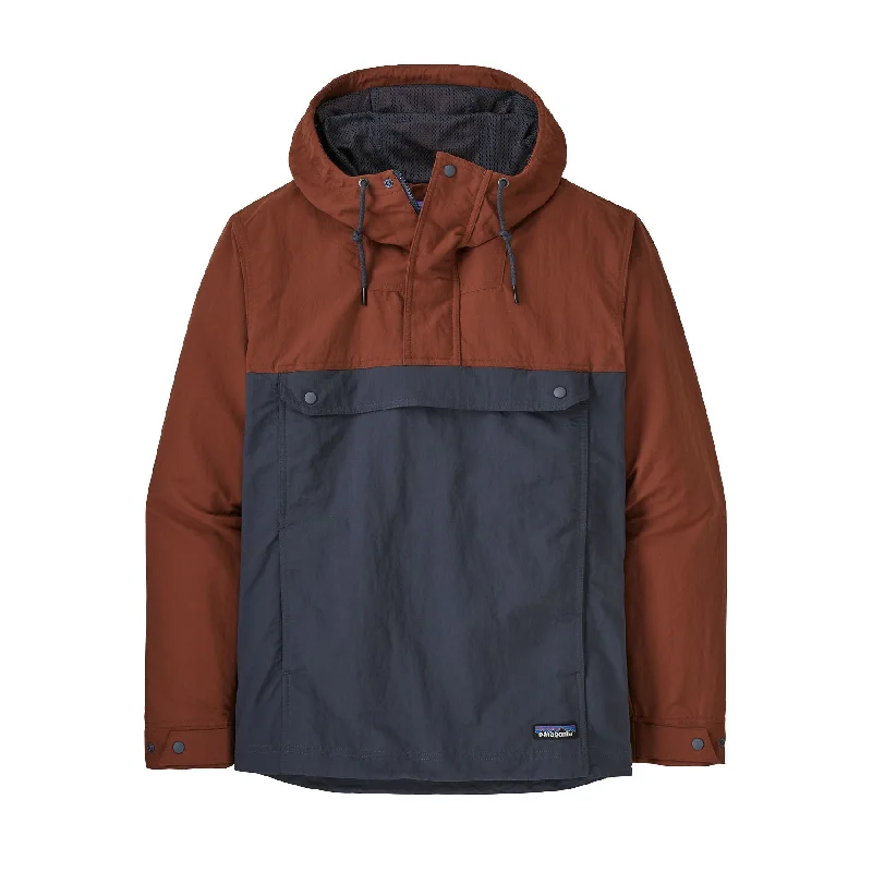 slim-fit men's trench coatMen's Isthmus Anorak