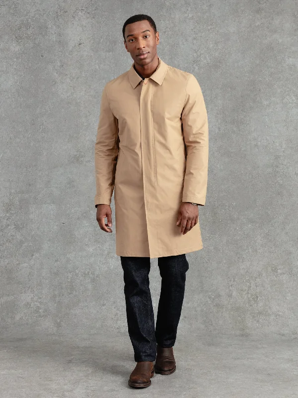 men's lightweight padded jacketThe Ventile® Mac - Caramel