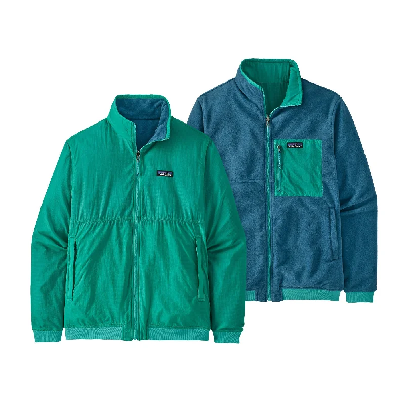 men's leather bomber jacketMen's Reversible Shelled Microdini Jacket