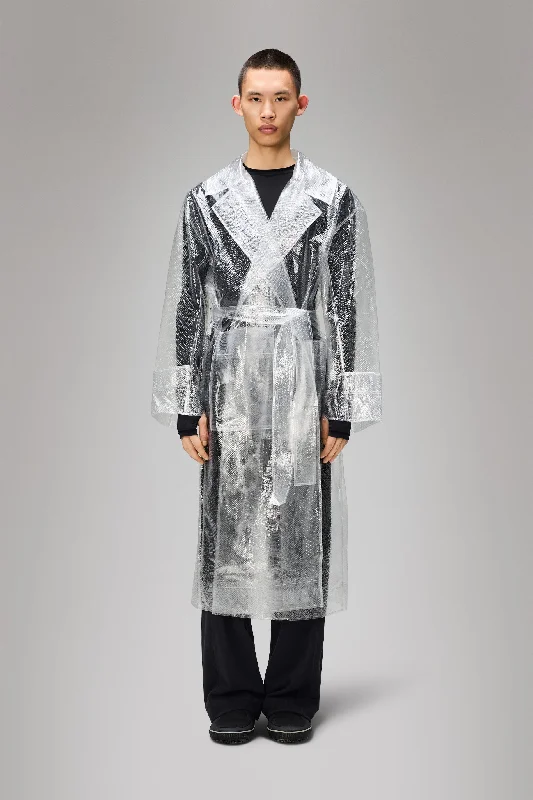 men's shearling-lined coatSnake Overcoat