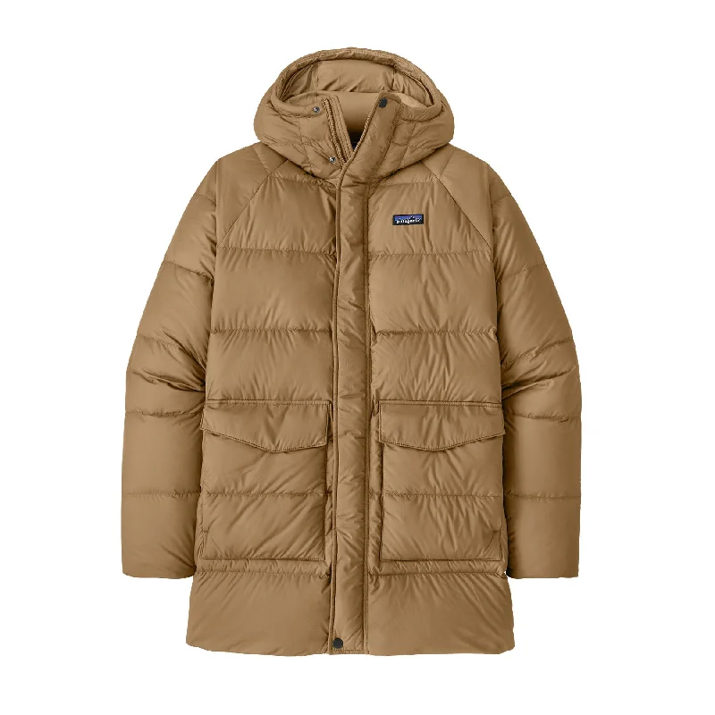 men's shearling coat with zippersMen's Silent Down Parka