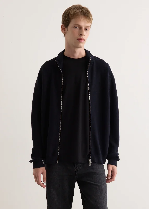 men's tailored blazer with ventLinks Cotton Linen Zip Jacket