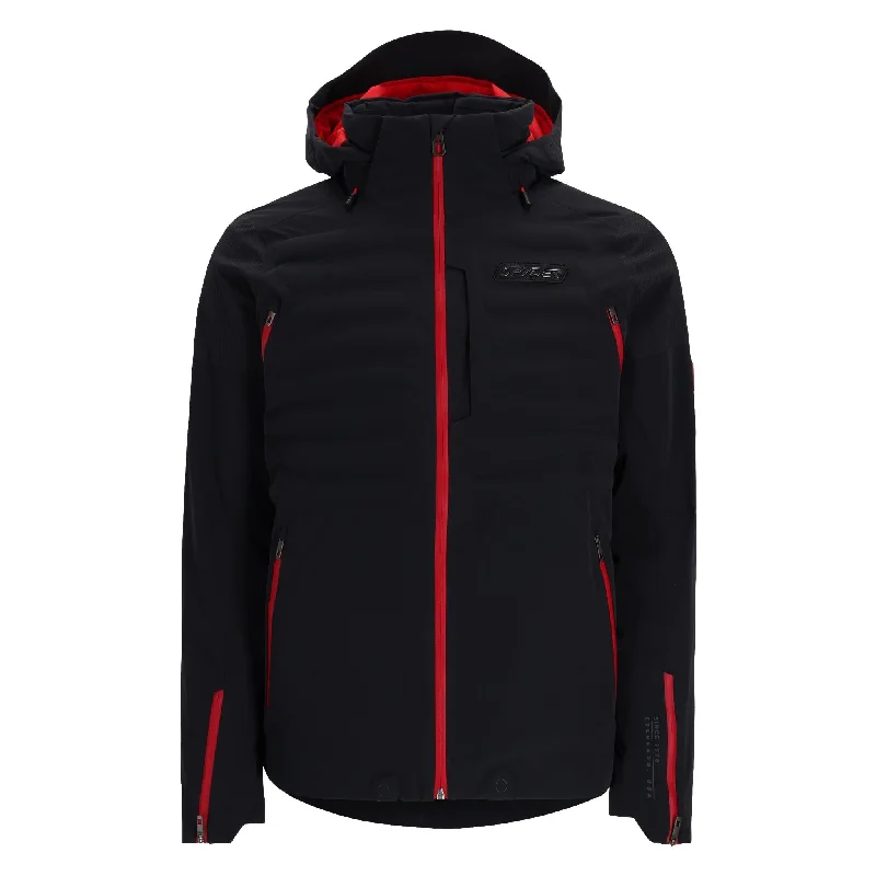 men's padded denim jacketMens Pinnacle - Black