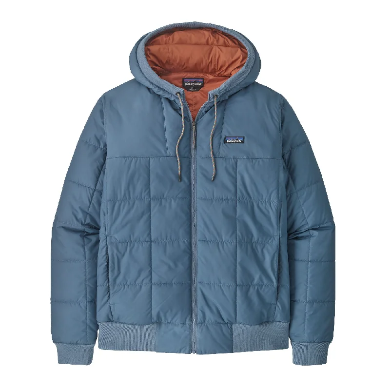 men's tailored blazer with pocketsMen's Box Quilted Hoody