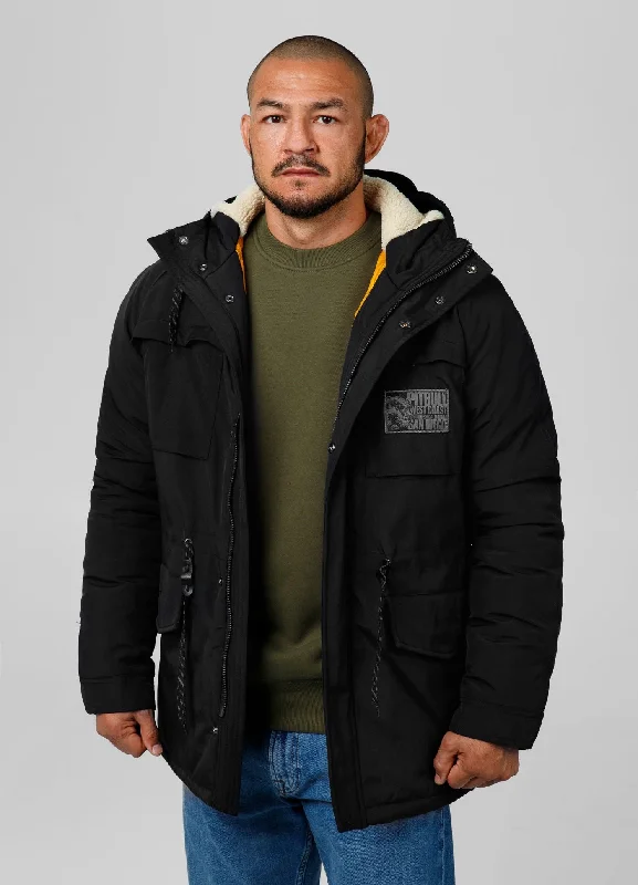 men's leather motorcycle jacketMen's winter  hooded parka jacket Gunner