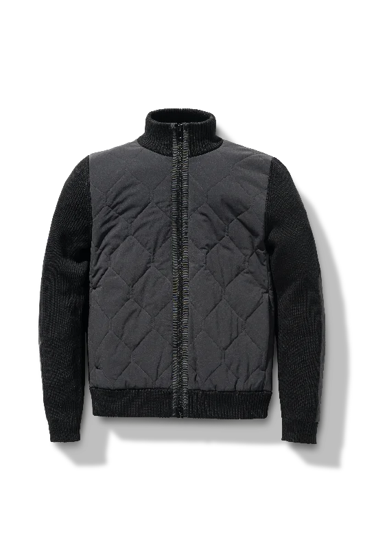 men's insulated denim jacketEro Men's Tailored Hybrid Sweater