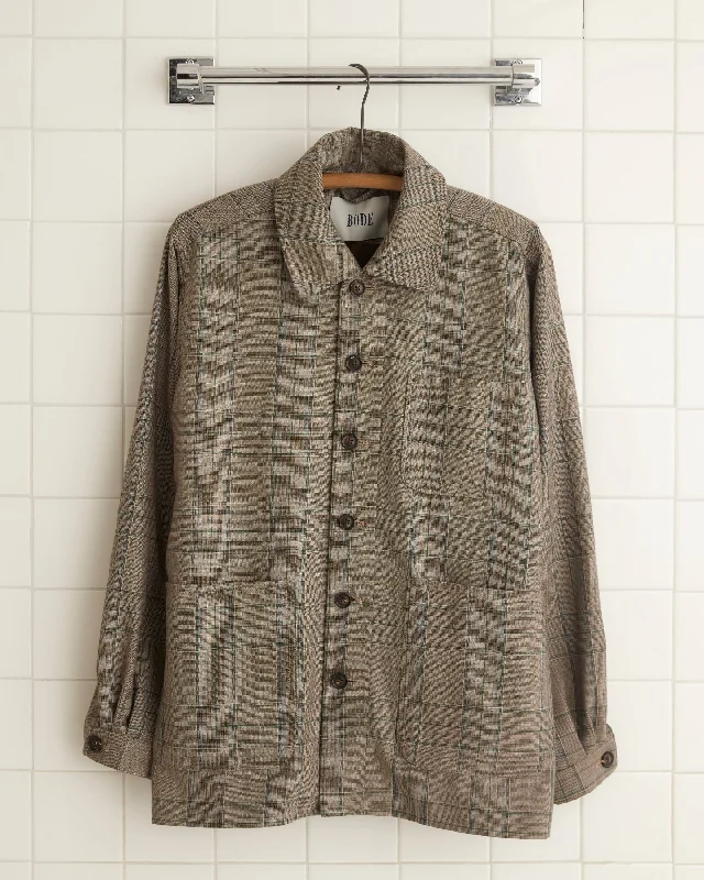 men's denim jacket with embroideryAiredale Jacket - S/M