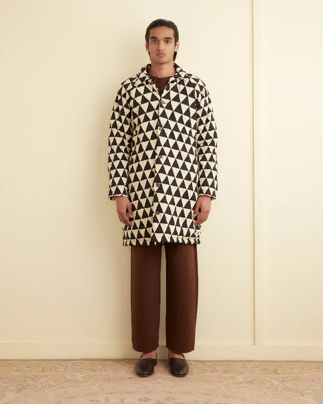 men's bomber jacket with adjustable sleevesThousand Pyramids Quilt Jacket