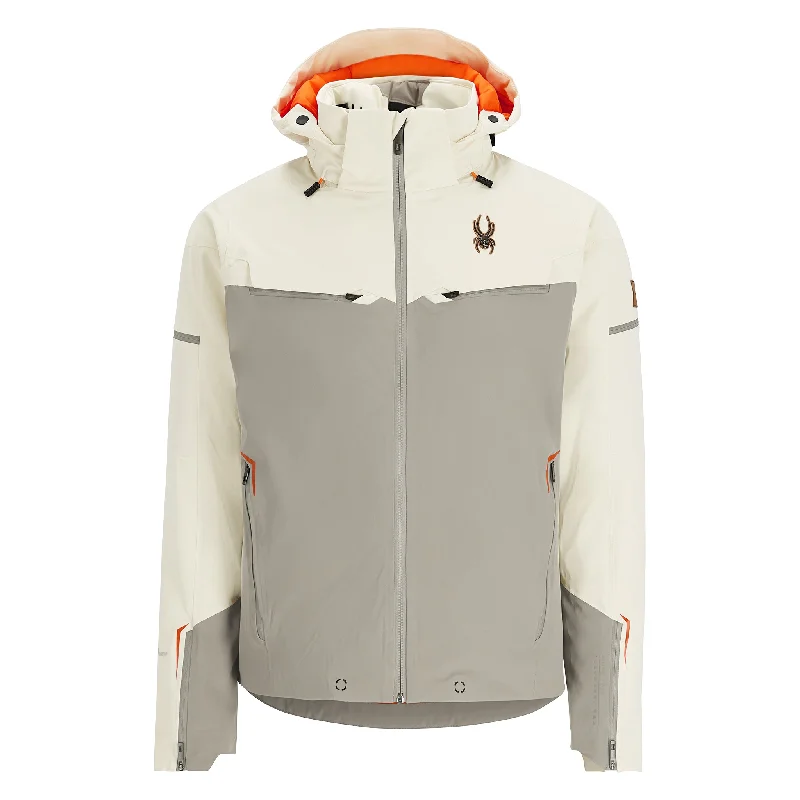 men's peacoat with removable fur collarMens Monterosa - Vanilla Latte