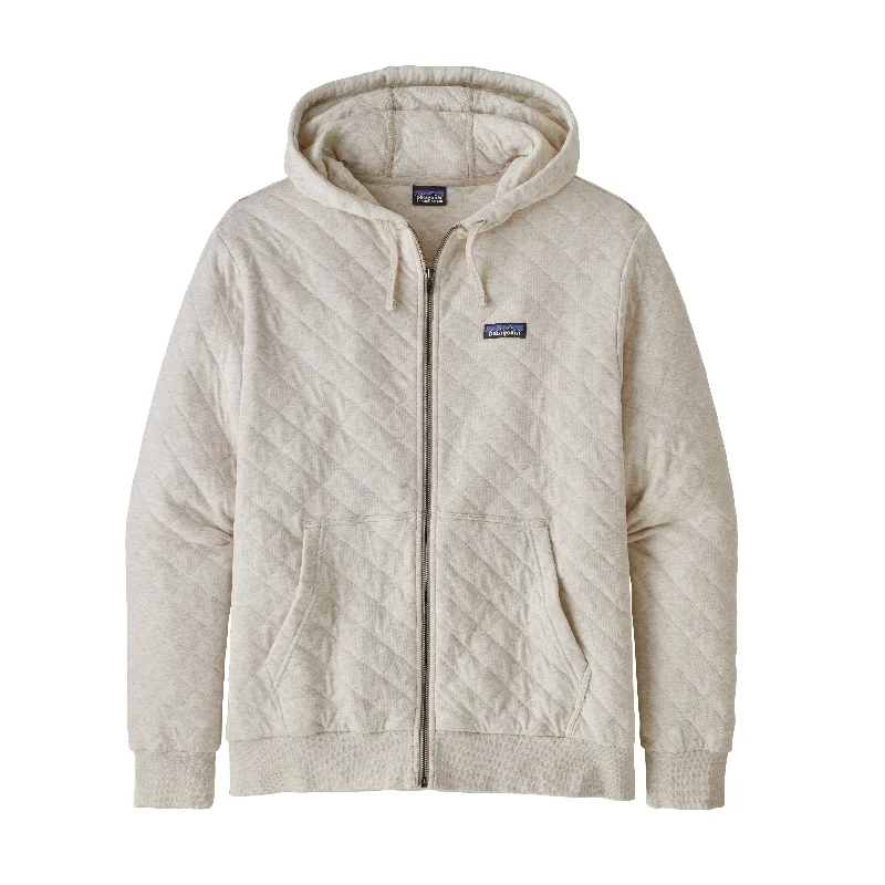 men's winter coat with thermal liningM's Organic Cotton Quilt Hoody