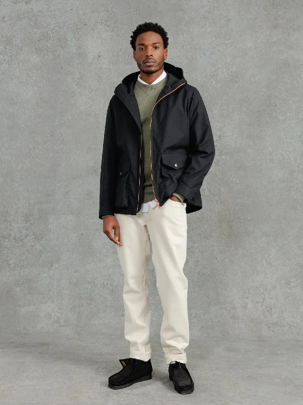 men's waterproof leather jacketThe Pendlebury Jacket - Black
