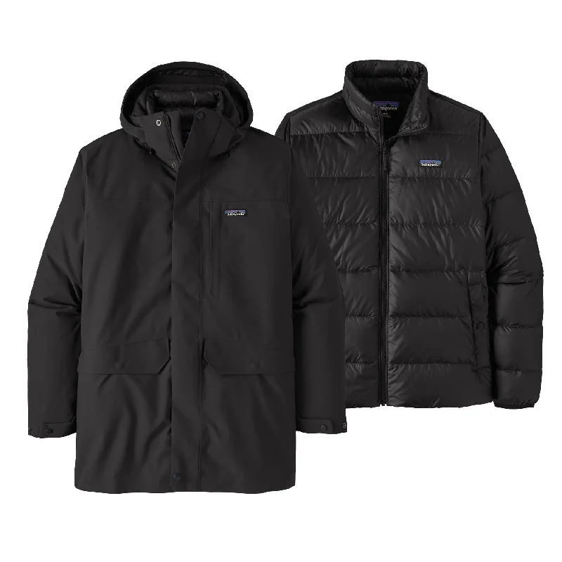 men's quilted vest with pocketsMen's Tres 3-in-1 Parka
