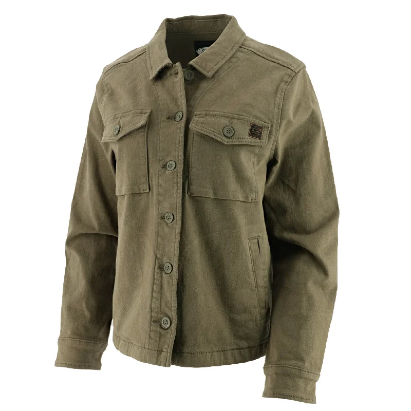 men's leather jacket with zip-out liningFord Trucks Women's Built Ford Tough Utility Jacket