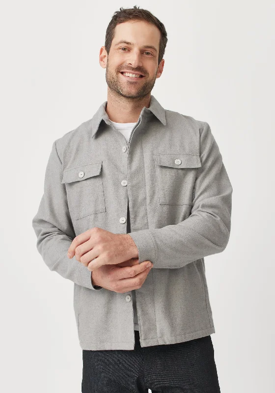 men's fleece-lined hoodie jacketBarron Overshirt