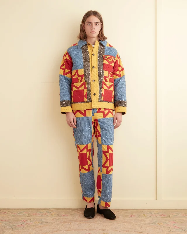 men's down-filled puffer jacketBlazing Star Quilt Jacket