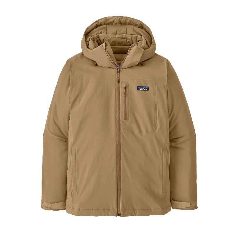 men's denim jacket with patchesMen's Insulated Quandary Jacket