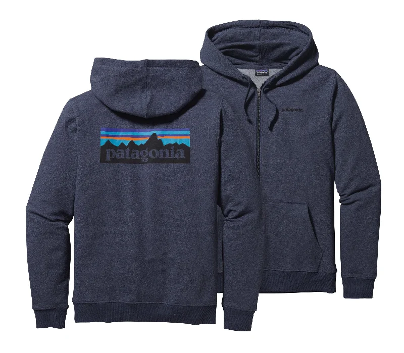 men's peacoat with inner liningM's P-6 Logo Midweight Full-Zip Hooded Sweatshirt