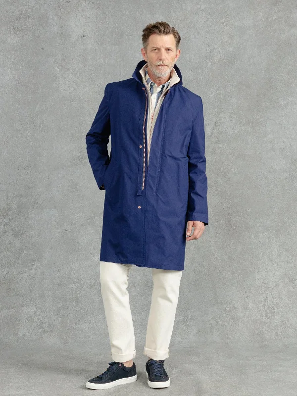 men's bomber jacket with chest pocketsThe Ventile® Mac 3.0 - Deep Ocean