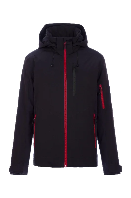men's bomber jacket with zippersMarcus Parka
