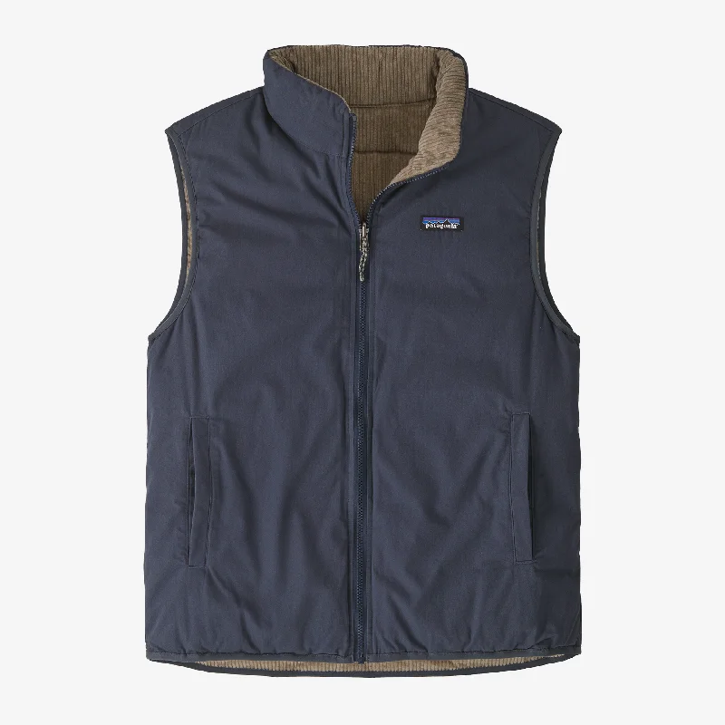 men's bomber jacket with adjustable sleevesReversible Cotton Down Vest
