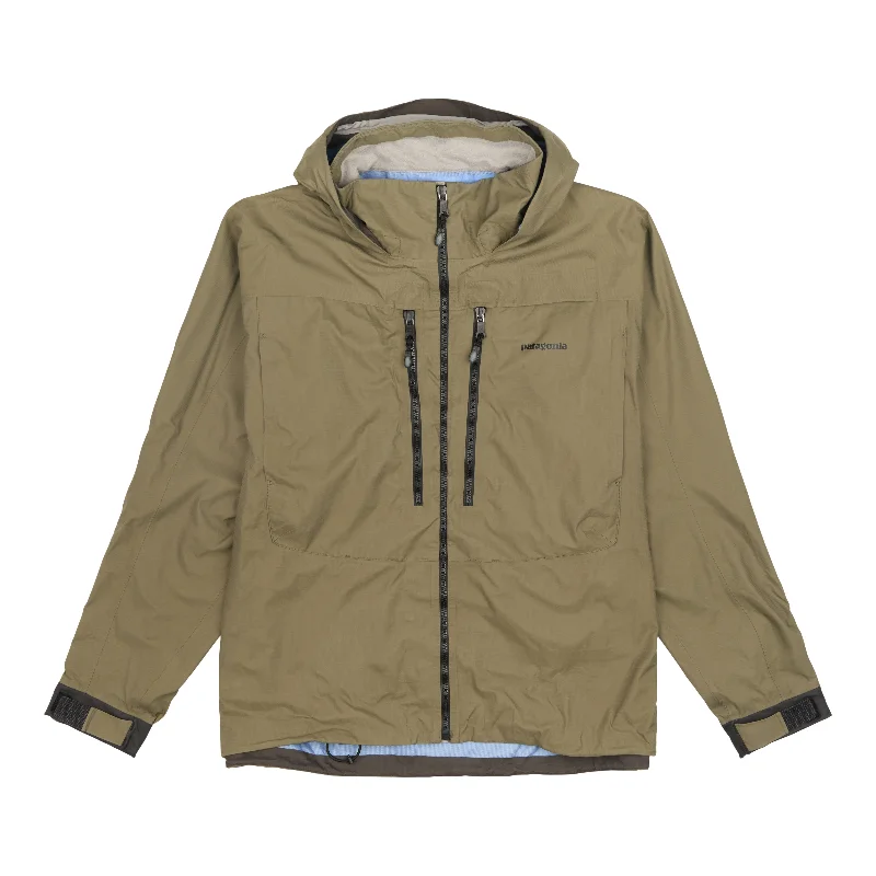 men's leather jacket with snap buttonsGuidewater Jacket