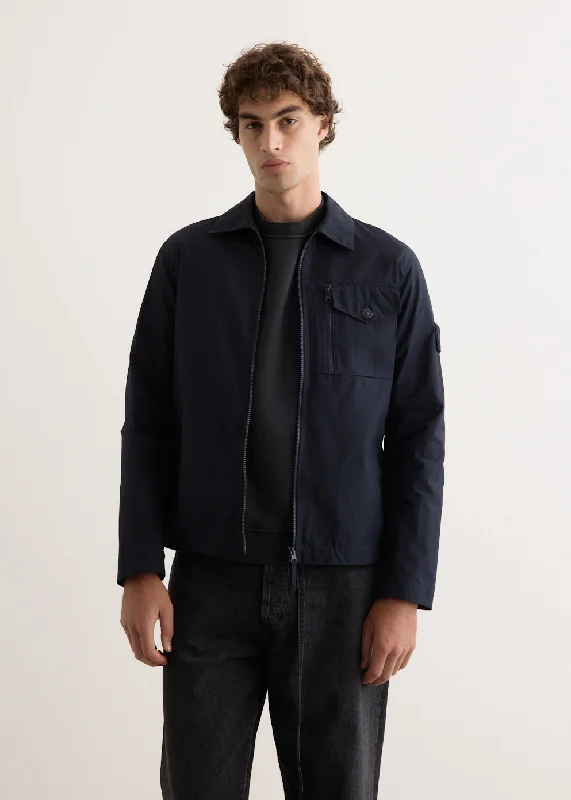 extra-large men's denim jacketGhost Weatherproof Cotton Overshirt