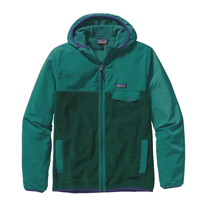 men's fleece-lined hoodie jacketM's Shelled Synchilla® Snap-T® Hoody