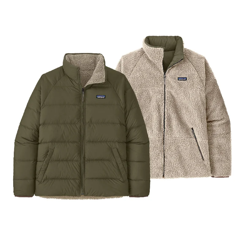 men's tailored wool blazerMen's Reversible Silent Down Jacket