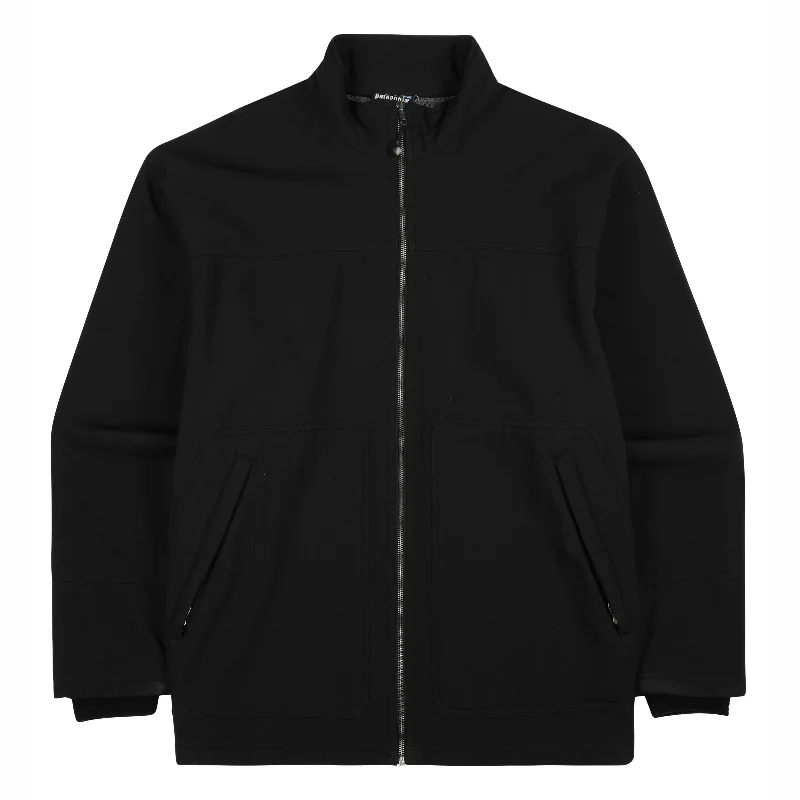 men's peacoat with leather trimM's Boilerplate Jacket